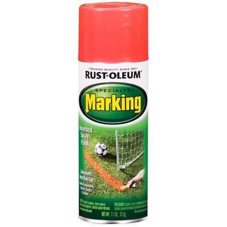 Rust-Oleum Rust-Oleum Specialty Flat Fluorescent Red Spray Paint 11 oz 1991830